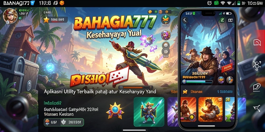 Tampilan antarmuka utama BAHAGIA777 yang intuitif dan menarik.