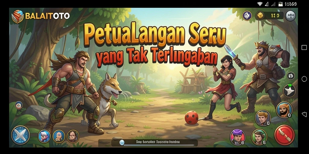 Tampilan gameplay BALAITOTO yang menegangkan dan memukau.