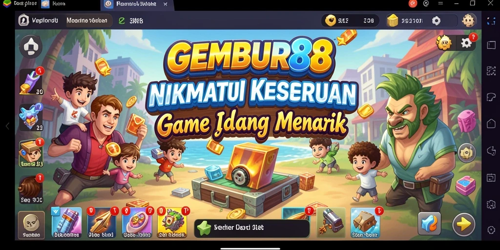 Tampilan gameplay <strong>GEMBUR88</strong> yang seru dan interaktif dalam kategori Idle.
