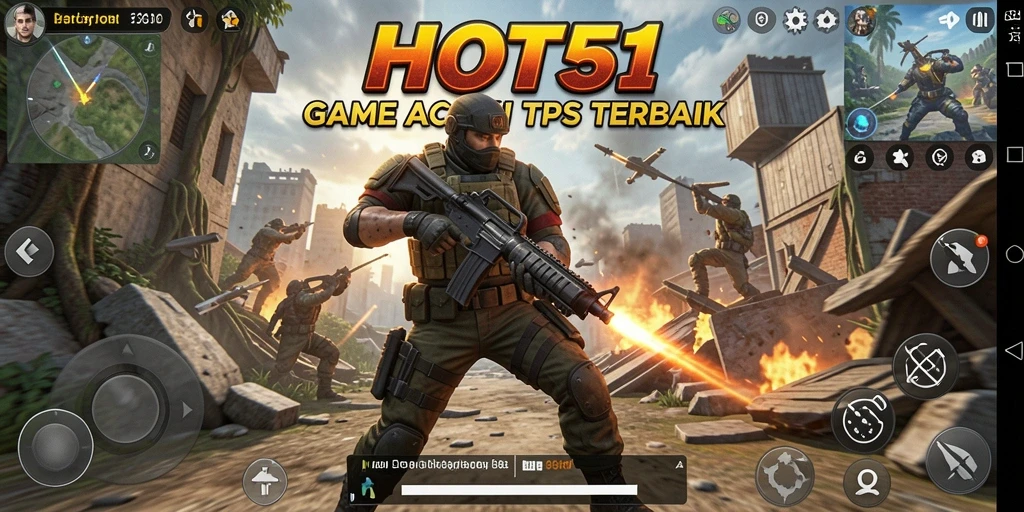Gameplay HOT51 yang menegangkan dengan grafis menawan