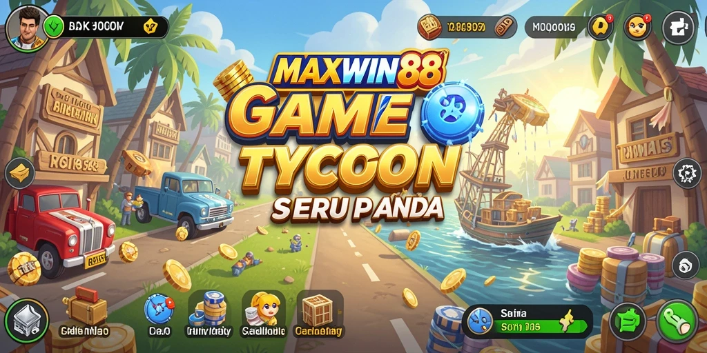 Gameplay MAXWIN88 yang menarik dalam membangun bisnis Tycoon.