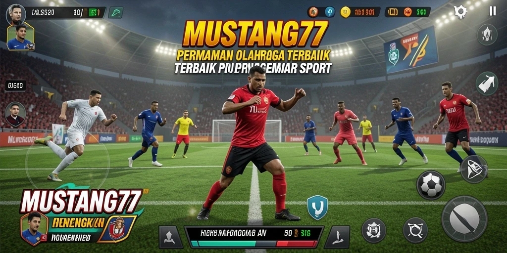 Tampilan gameplay yang seru dalam MUSTANG77 dengan aksi olahraga yang mendebarkan.