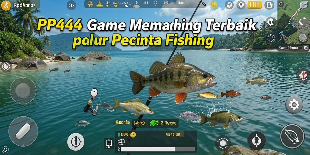 Gameplay yang seru dan grafis menakjubkan dalam PP444.